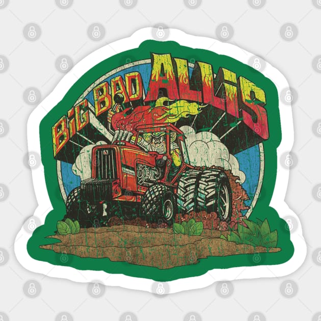 Big Bad Allis Tractor 1981 Sticker by JCD666